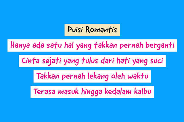 puisi cinta romantis