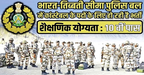 ITBP Recruitment 2018 for 85 Constable Posts 10th Pass Apply Online