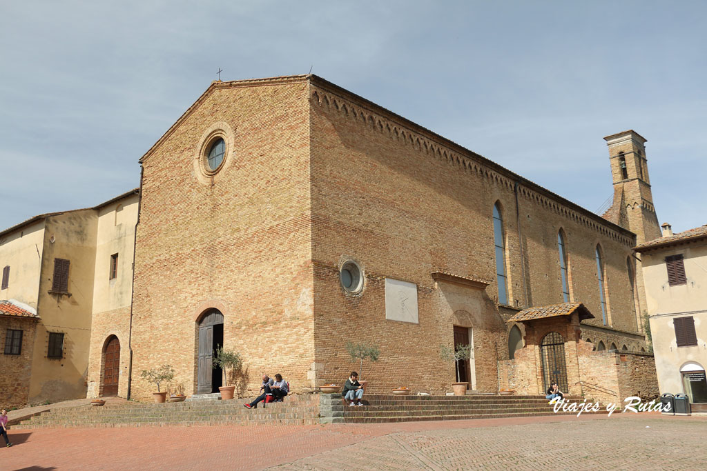 Qué ver en San Gimignano: iglesia de Sant'Agostino