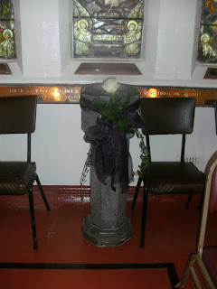 the christening font