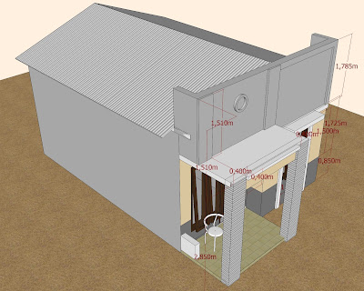 Desain Rumah Mungil Sederhana on Astudioarchitect Com  Desain Rumah Mungil Sederhana 5x7m
