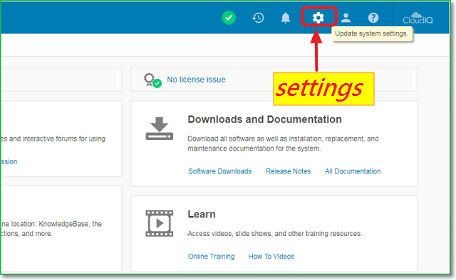 dellemc unity 300 settings