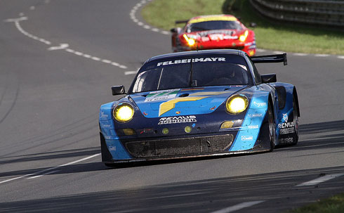 The Porsche factory is in Shanghai on P2