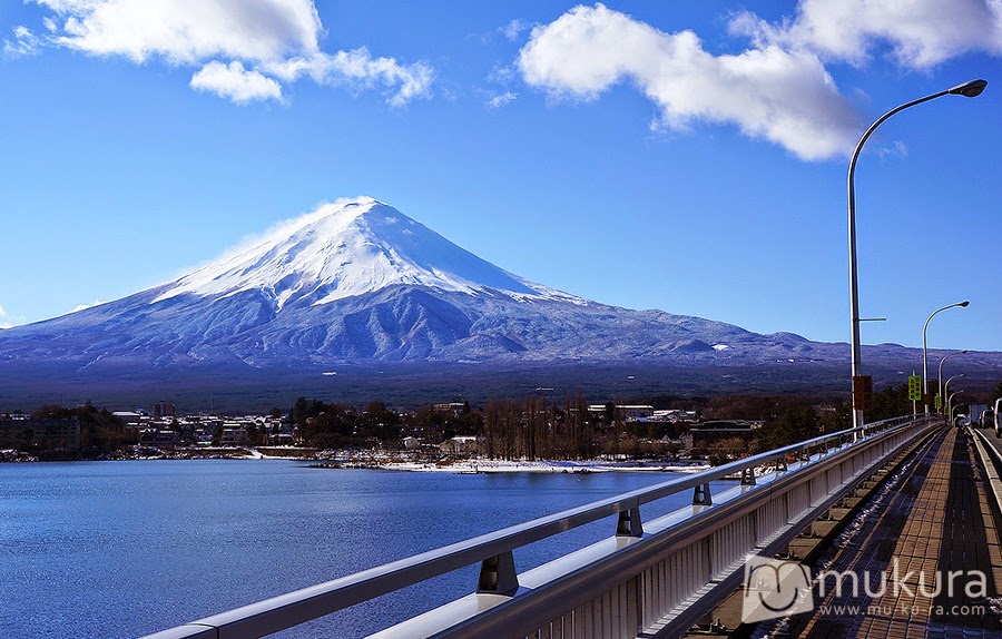ภูเขาไฟฟูจิทะเลสาบ Kawaguchiko 
