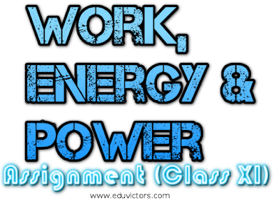 CBSE Class 11 - Physics - Work, Energy and Power (Assignment-1) (#cbseNotes)