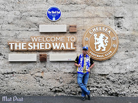 Bercuti di  London - Stamford Briddge (Stadium Chelsea)