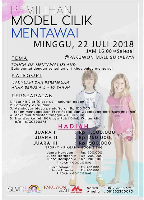  Lomba  Fashion Show 2022 PEMILIHAN MODEL  CILIK MENTAWAI 