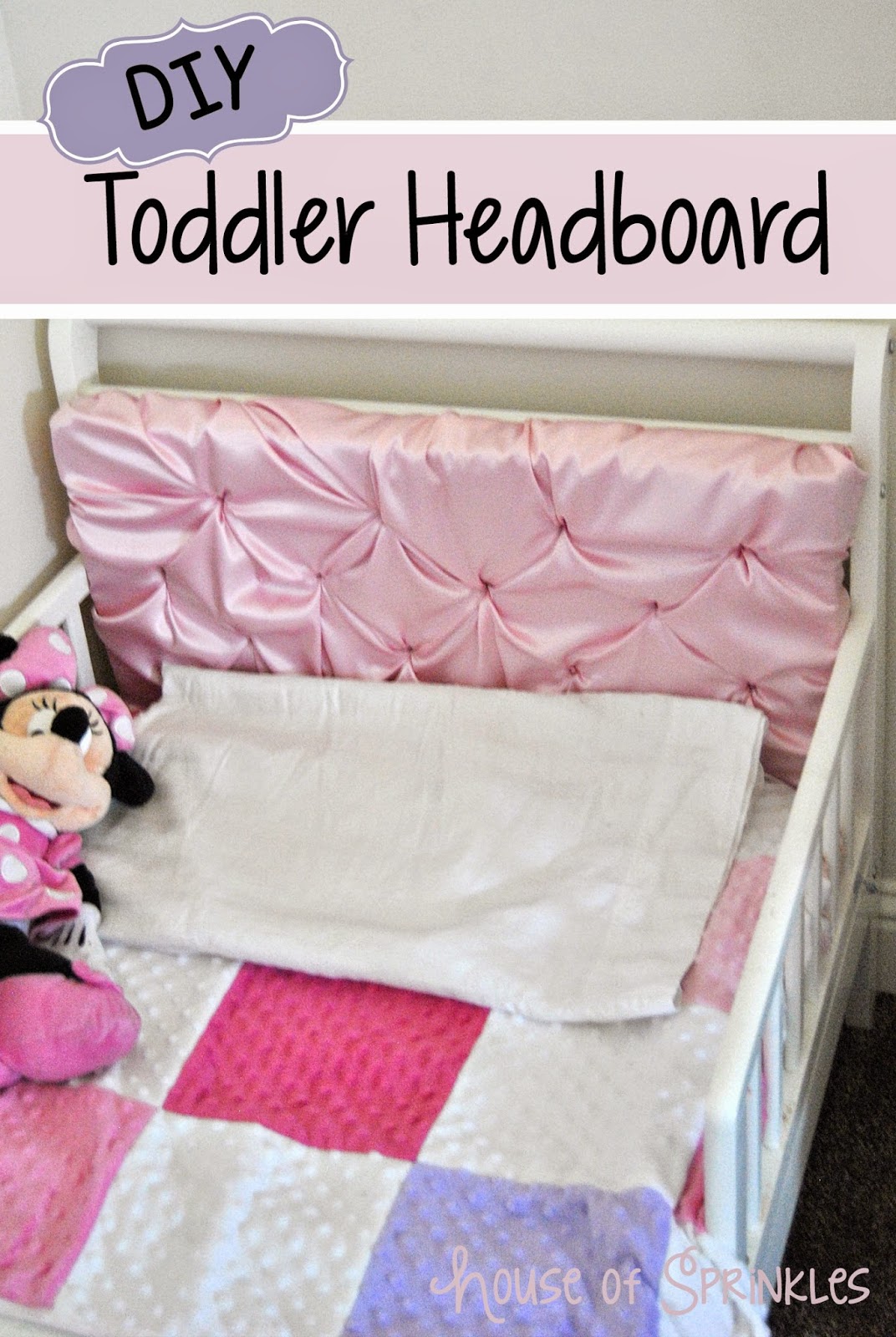 DIY diy Sprinkles: headboard Toddler House with Headboard for toddler  of Foamology