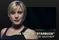 Battlestar Galactica - Katee Sackhoff as Kara Starbuck Thrace