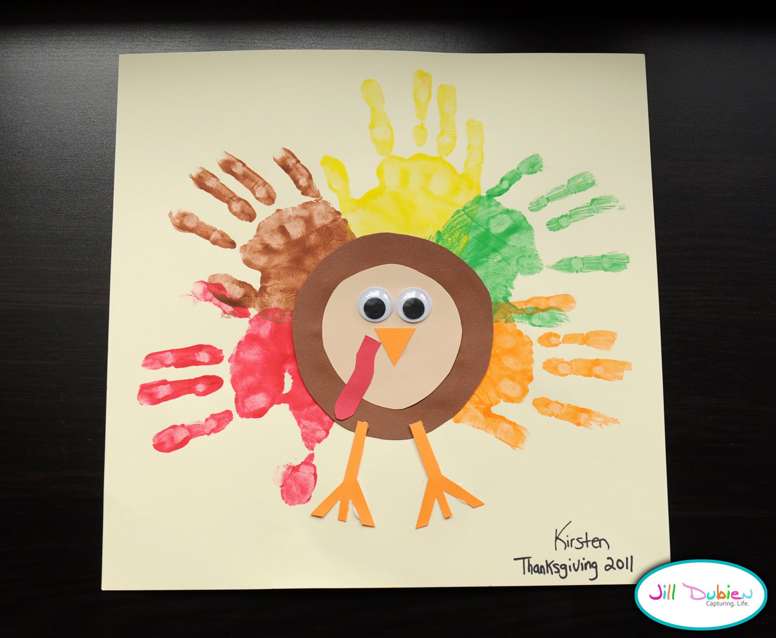 Turkey Handprint Craft 9