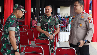 Kapolres Laksanakan Koordinasi Kesiapan Rencana Kunjungan KASAD di Balla Lompoa Gowa. 
