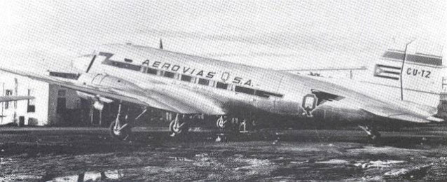 A Cuban DC-3 in 1946 worldwartwo.filminspector.com