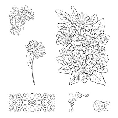 Craft with Beth: Stampin' Up! Ornate Garden Product Suite Early Release product Graphic Ornate Style stamp set item #152572