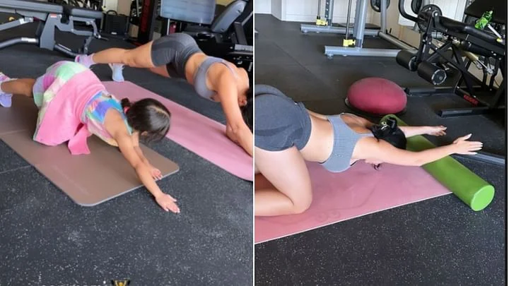 Cristiano Ronaldo's girlfriend Georgina Rodriguez shares snaps from latest workout session on Instagram