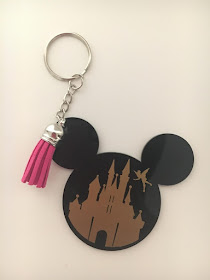 Handmade Disney Keychain 