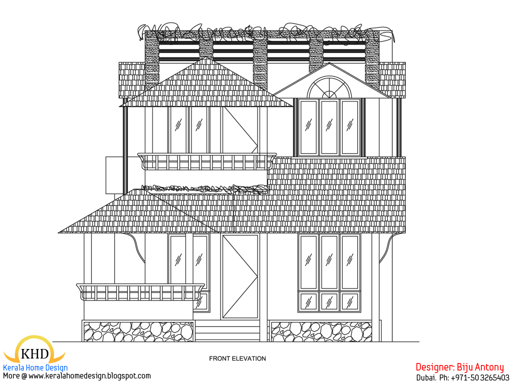 1275 sq.ft. Home plan & Elevation in 4 cent ~ Kerala House Design Idea