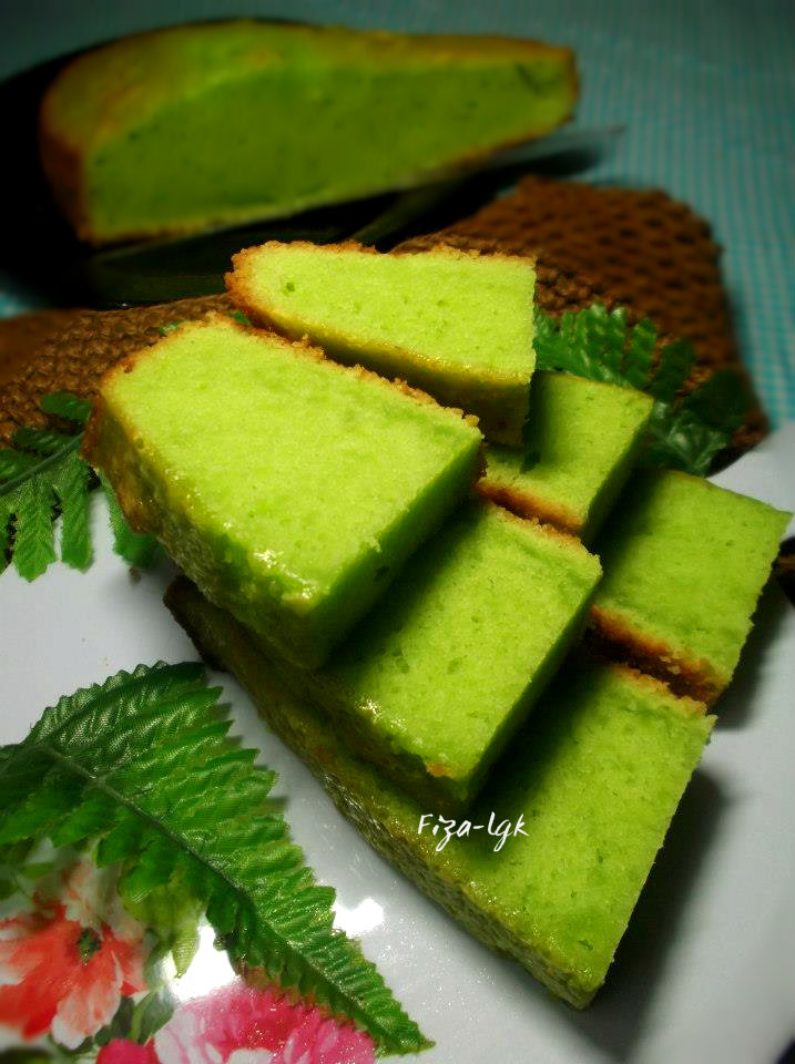 KEK PANDAN  Fiza's Cooking