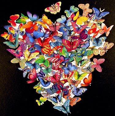 Love is like a butterfly it goes where it pleases and it pleases wherever 