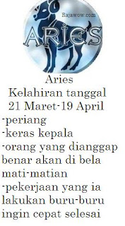 Ramalan bintang aries