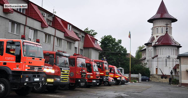 ISU Suceava își deschide porțile, miercuri, de Ziua Pompierilor din România