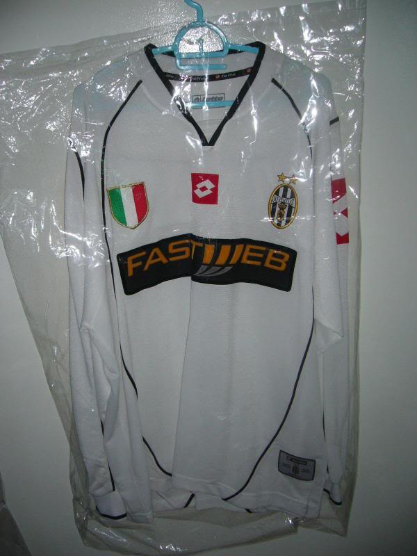Juventus 2002 2003 Away Replica Blog Baju  Bola  Sepak 