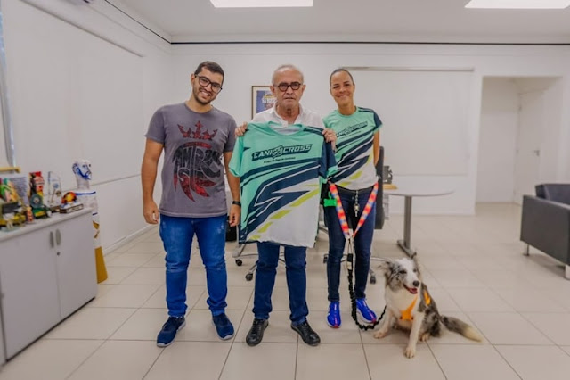 Prefeito Cícero Lucena garante apoio à 1ª Copa Go Dogs de Canicross em João Pessoa