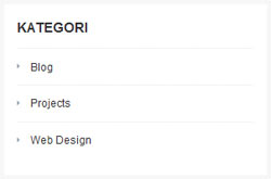 widget kategori