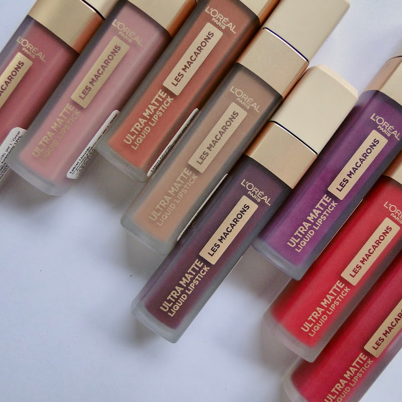 Les Macarons de L'Oréal, labiales ultra matte para la primavera-verano.