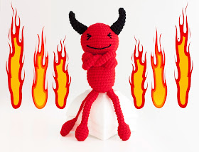 demonio amigurumi devil