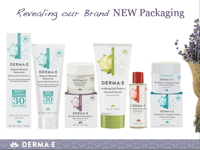 Derma E, skin care, packaging