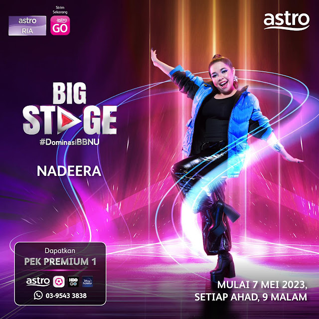 Nadeera Aufanie Peserta Big Stage 2023 Tebaru Musim Ke-5