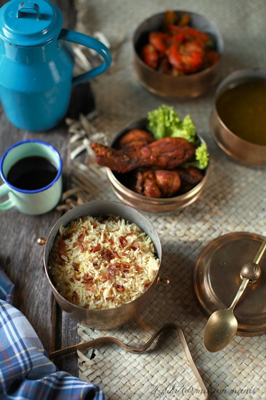 NASI KOMOK / KHAO MOK GAI - masam manis