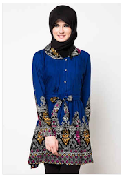 22+ Top Model Model Baju Batik Kerja Guru Muslimah