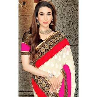 Karisma Kapoor in saree lovely