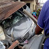Man Crashes His New Car Of Two Days Into A Building In Delta. Photos