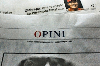 Nekat Mengirim Tulisan ke Opini Harian Kompas