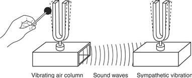 Damped vibration and other forms of energy generated by vibration.
