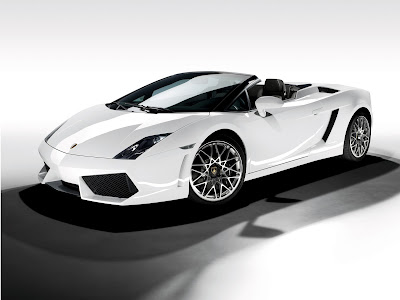 lamborghini gallardo lp560-4 spyder front quarter studio