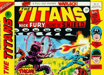 Marvel UK, Titans #15, Nick Fury