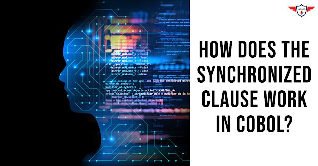 How does the SYNCHRONIZED clause work in COBOL?