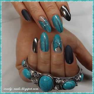 http://snaily-nails.blogspot.com/2017/02/turkusowe-srebro.html