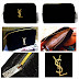 YVES SAINT LAURENT Pouch (Gold and Black)