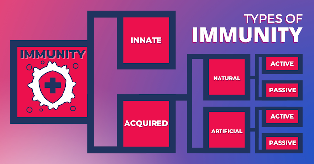 TYPES OF IMMUNITY