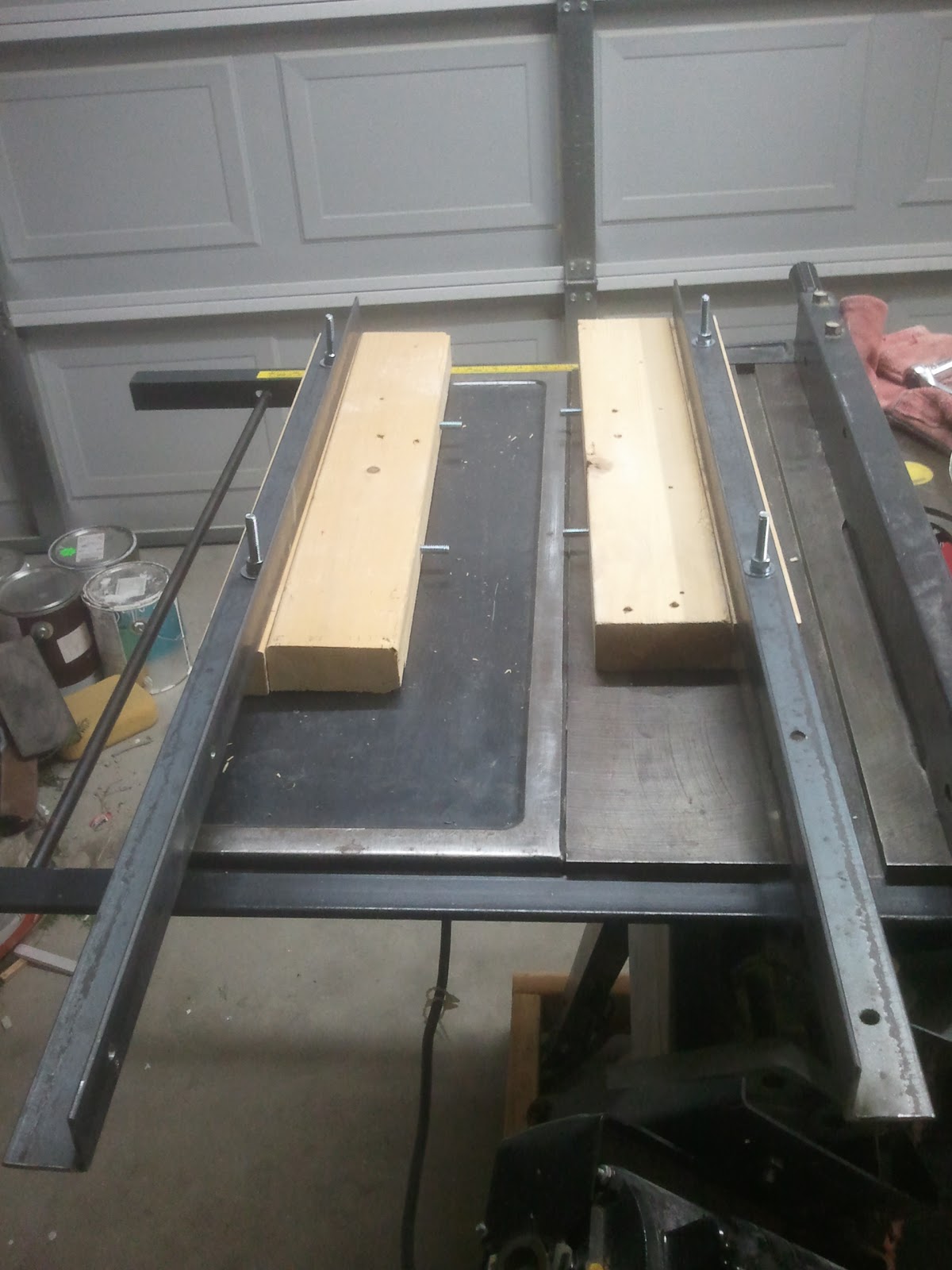 woodworking plans table saw extension