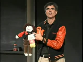 randy pausch picture with doll