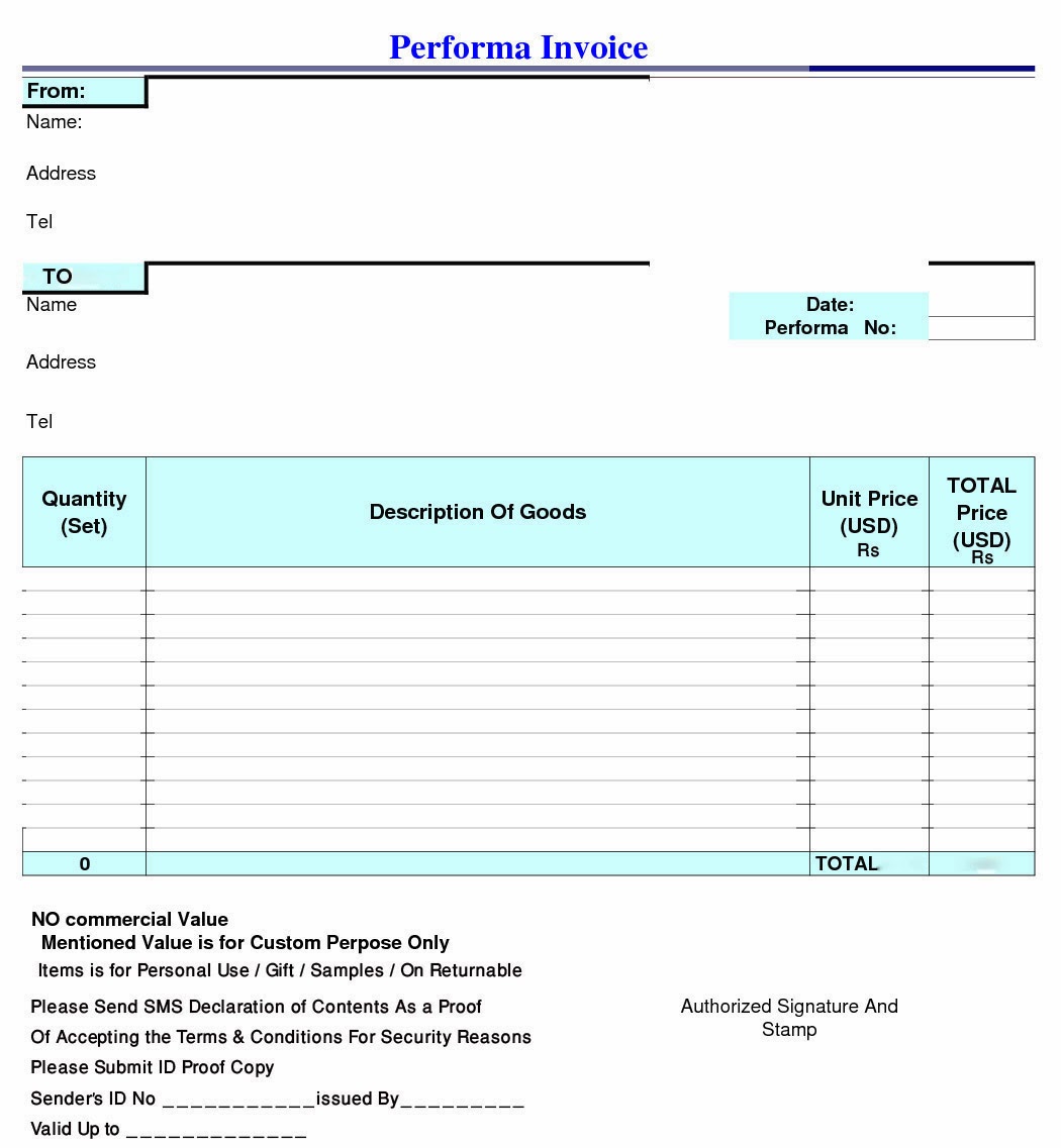 Contoh Invoice Kerajaan - Contoh Z