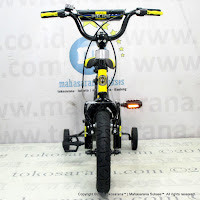 12 Inch Element 911 Police BMX Kids Bike