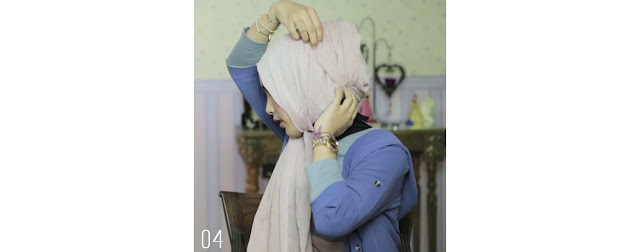 Tutorial Lengkap Hijab ala Kharima Alhabsyi