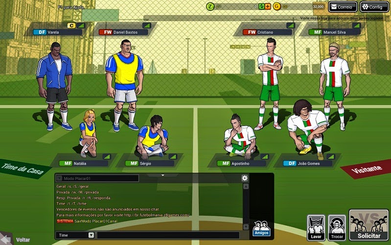 Jogo Futebol Mania