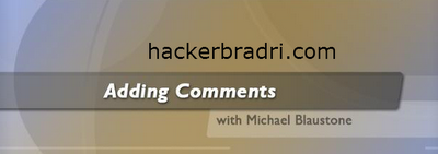 Learn How To Adding Comment In Adobe Photo Shop Video Tutorial Watch online At hackerbradri.com